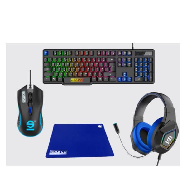 Sparco Kit Gaming 4 En 1